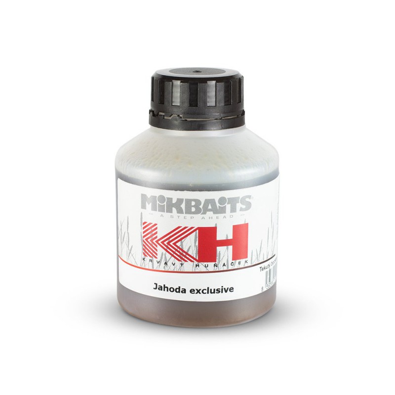 Booster MikBaits Krvavý Huňáček 250ml - Ekskluzywna Truskawka