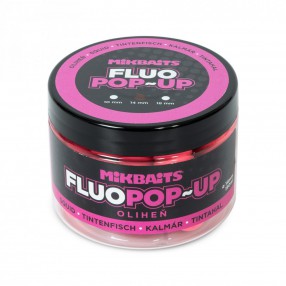 Kulki MikBaits Pop-up fluo boilies 150ml - Squid 14mm 