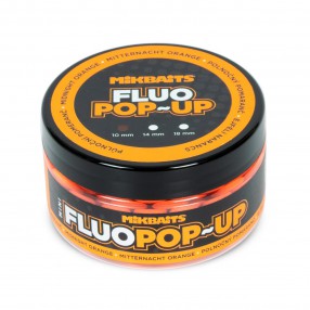 Kulki MikBaits Pop-Up Fluo 10mm- Północna Pomarańcza 