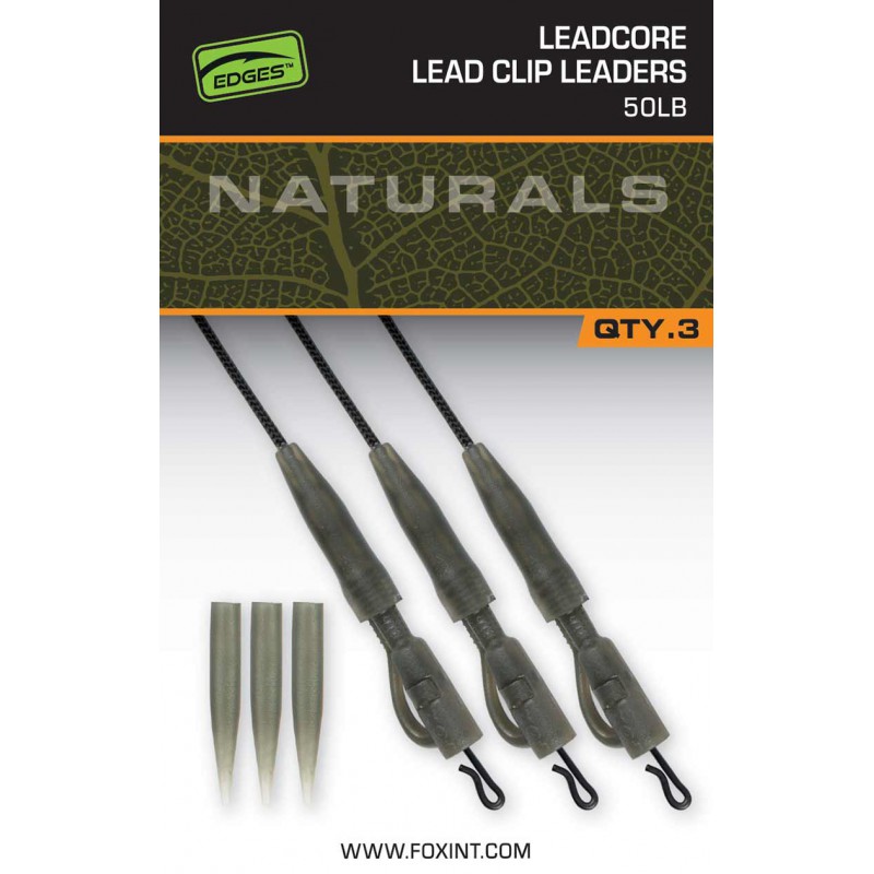 Leadcore Fox  Naturals Leadcore PG Lead Clip Leaders