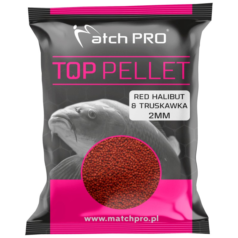 Pellet MatchPro Red Halibut + Truskawka 2mm 700g