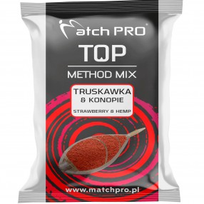 Zanęta MatchPro Methodmix Truskawka & Konopie 700g