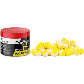 Wafters MatchPro 3D Worms Duo Pineapple 10mm 20g