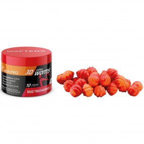 Wafters MatchPro 3D Worms Duo Strawberry 10mm 20g