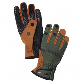 Rękawice Prologic Neoprene Grip Glove L Green/Brown