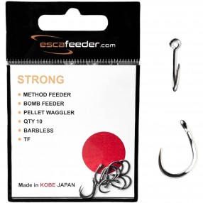 Haczyki Bezzadziorowe Esca Feeder Strong - 10