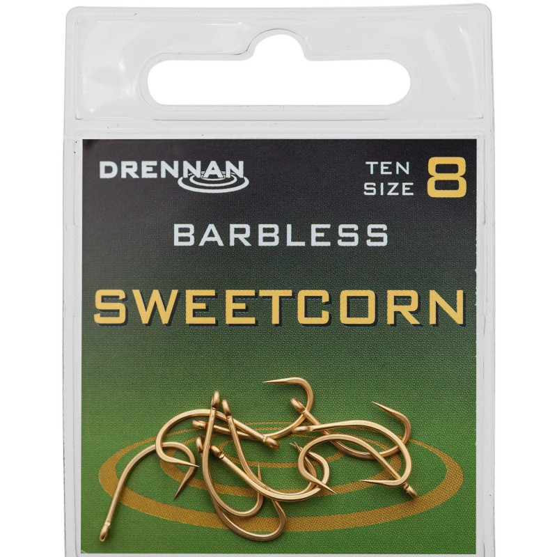 Haczyki Drennan Sweetcorn Barbless - 6