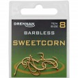 Haczyki Drennan Sweetcorn Barbless - 10