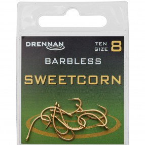 Haczyki Drennan Sweetcorn Barbless - 12