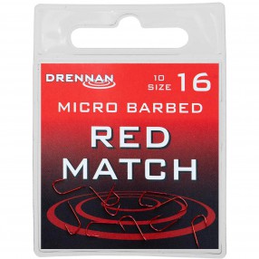 Haczyki Drennan Red Match - 16