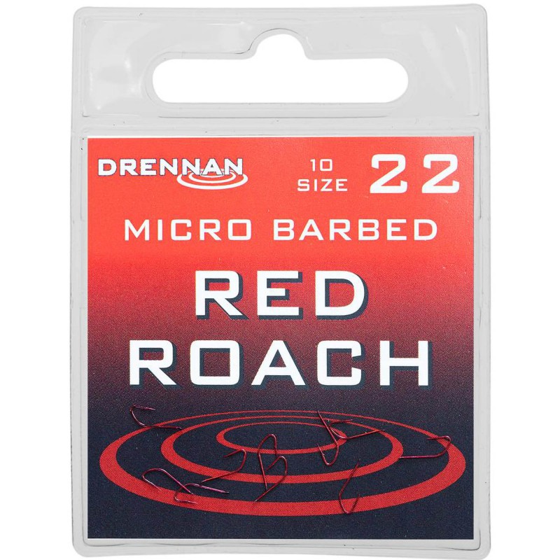 Haczyki Drennan Red Roach - 22