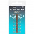 Stopery Drennan Pushstops - Pellet Brown