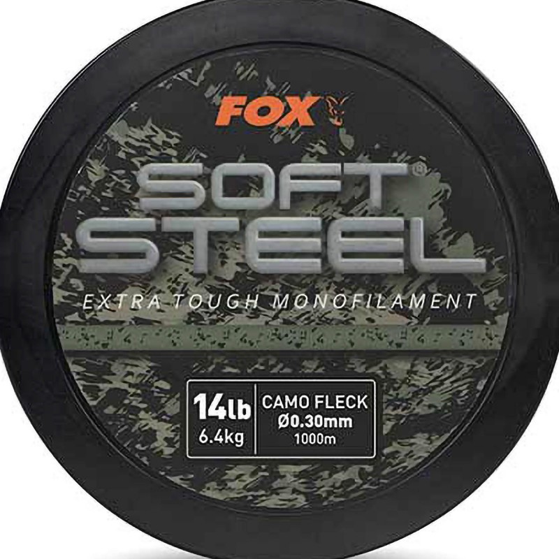 Żyłka Fox Soft Steel Fleck Camo Mono 14lb (6.4kg) 0.30mm x 1000m