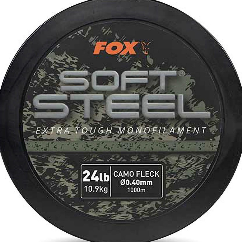 Żyłka Fox Soft Steel Fleck Camo Mono 24lb (10.9kg) 0.40mm x 1000m