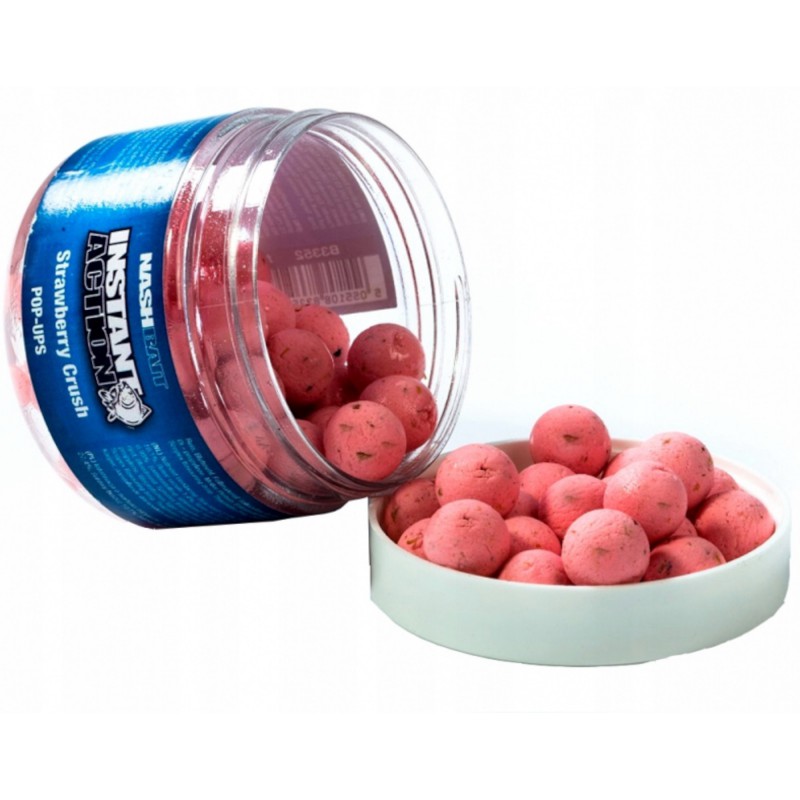 Kulki Nash Instant Action Pop-Ups Strawberry Cream 15mm