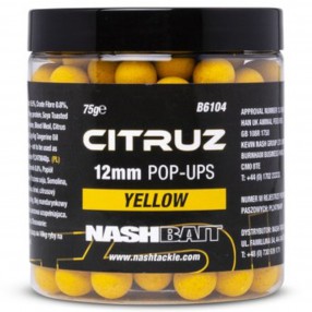 Kulki Nash Citruz Yellow Pop Ups 15mm