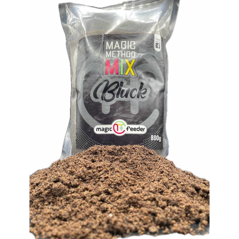 Zanęta Magic Feeder Method Mix Black 800g