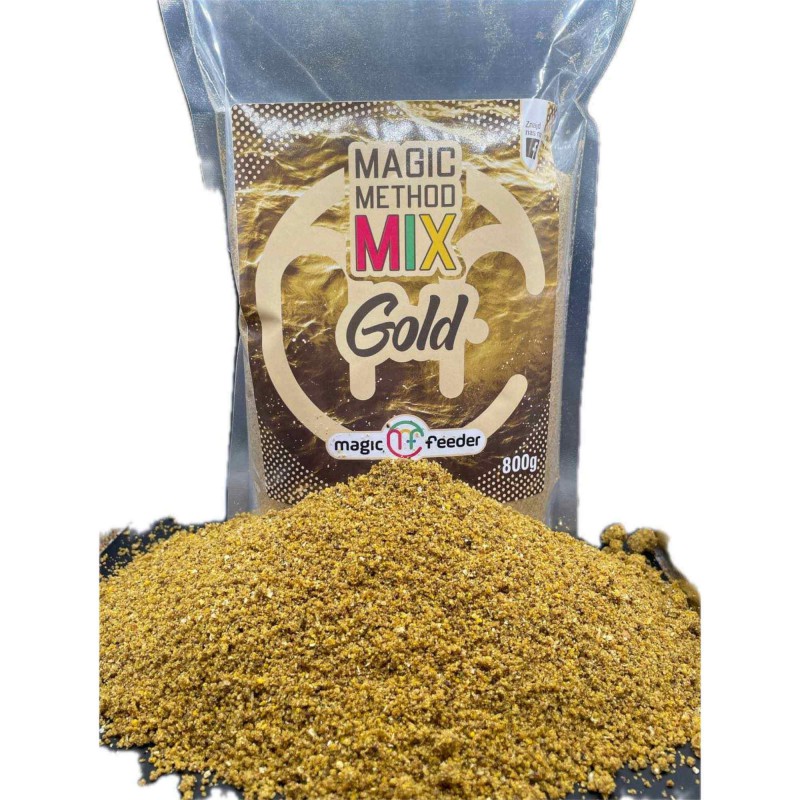 Zanęta Magic Feeder Method Mix Gold 800g