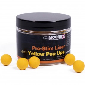 Kulki CC Moore Pro-Stim Liver Yellow Pop Ups 14mm