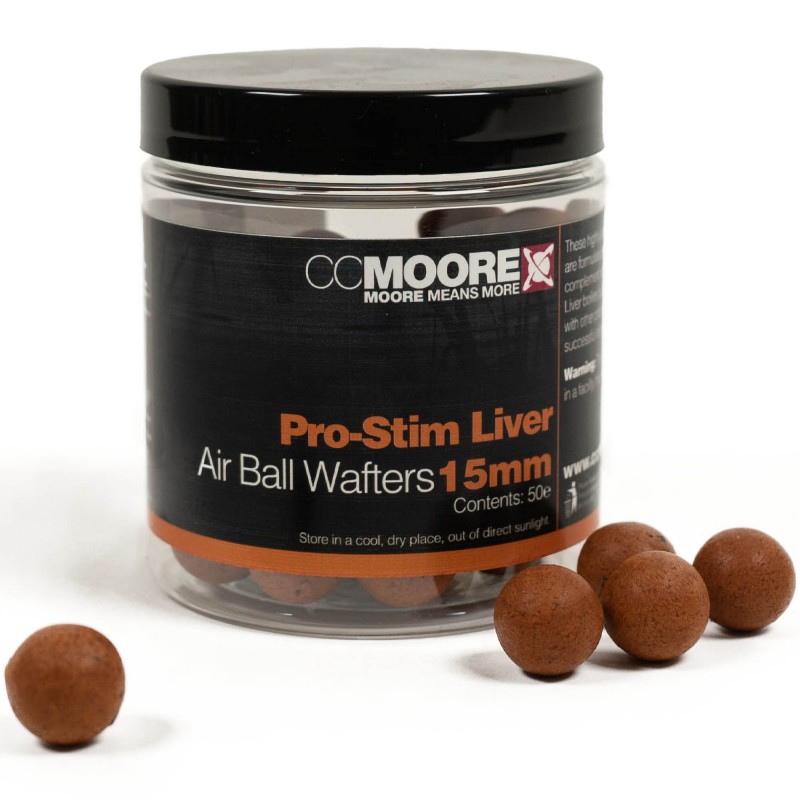 Kulki CC Moore Pro-Stim Liver Air Ball Wafters 12mm 