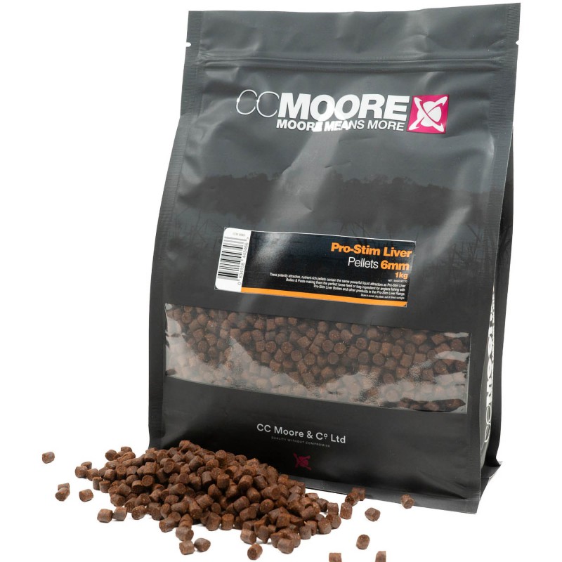 Pellet CC Moore Pro-Stim Liver 6mm 1kg