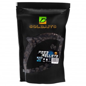 Pellet Solbaits Feed Black 9mm 800g