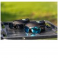 Okulary Preston Inception Wrap Sunglasses - Ice Blue Lens