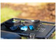 Okulary Preston Inception Wrap Sunglasses - Ice Blue Lens