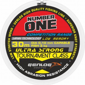 Żyłka Genlog Number One Tournament Class 0,20mm 30m
