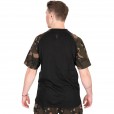 Koszulka Fox Black/Camo Outline T - S