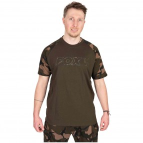 Koszulka Fox Khaki/Camo Outline T - XXXL