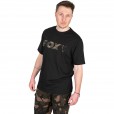 Koszulka Fox Black/Camo Logo T - S