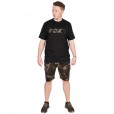 Koszulka Fox Black/Camo Logo T - S