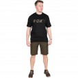 Koszulka Fox Black/Camo Logo T - S