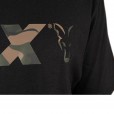 Koszulka Fox Black/Camo Logo T - S