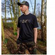 Koszulka Fox Black/Camo Logo T - S