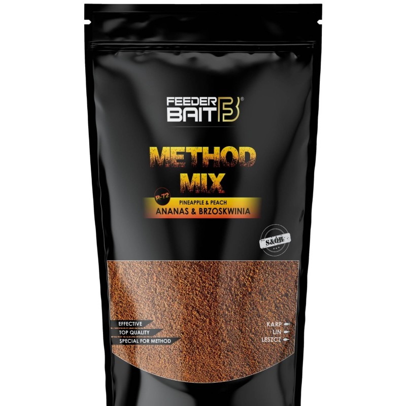 Zanęta Feeder Bait Method Mix R-72 Ananas & Brzoskwinia 800g