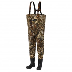 Wodery Prologic Max5 Taslan Chest Wader Bootfoot Cleated - XL 44/45-9/10 94CM