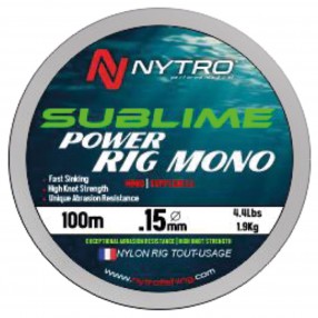 Żyłka Nytro Sublime Power Rig Mono 0,09