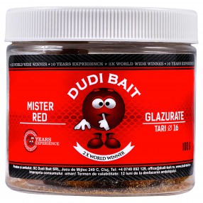 Kulki Haczykowe Dudi Bait Mister Red Super Hot W Otoczce Tari Wolno Pracujace 16mm 100g