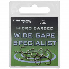 Haczyki Drennan Wide Gape Specialist Micro Barbed - 8