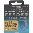 Przypony Drennan Fluorocarbon Feeder Carbon Feeder - 14