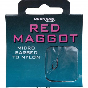 Przypony Drennan Red Maggot Micro Barbed - 14