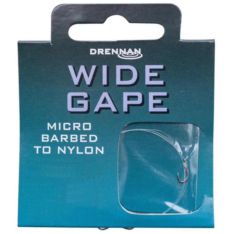 Przypony Drennan Wide Gape Micro Barbed - 12