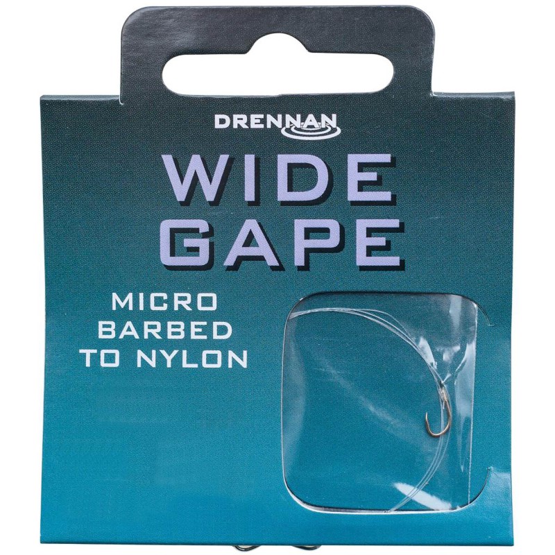 Przypony Drennan Wide Gape Micro Barbed - 16