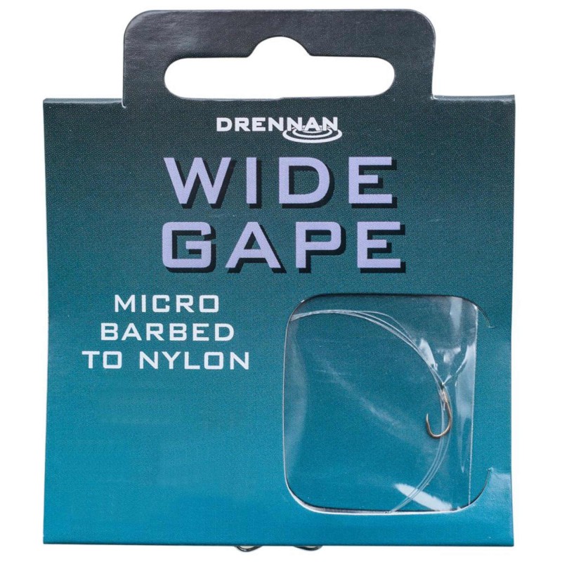 Przypony Drennan Wide Gape Micro Barbed - 18