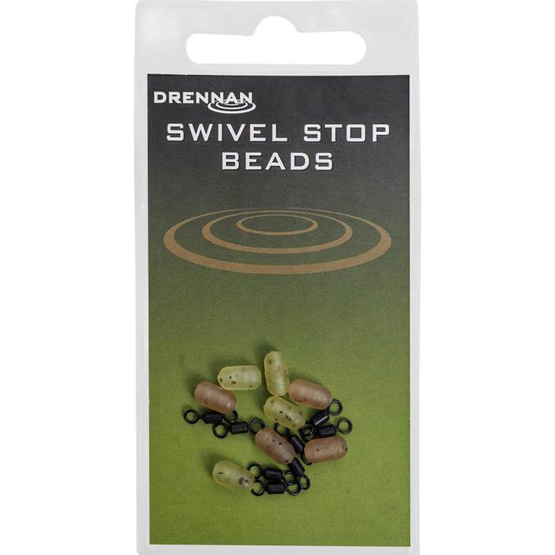 Krętliki Ze Stoperem Drennan Swivel Stop Beads - Small