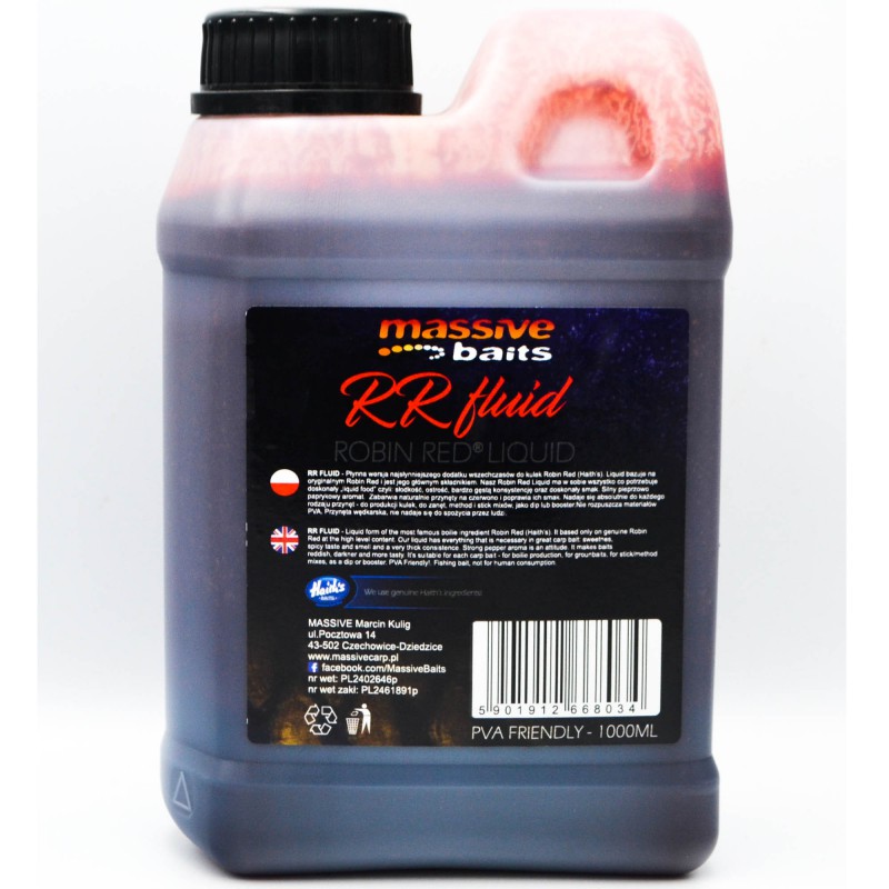 Liquid Massive Baits R.R. Fluid *Robin Red® Liquid 1l 