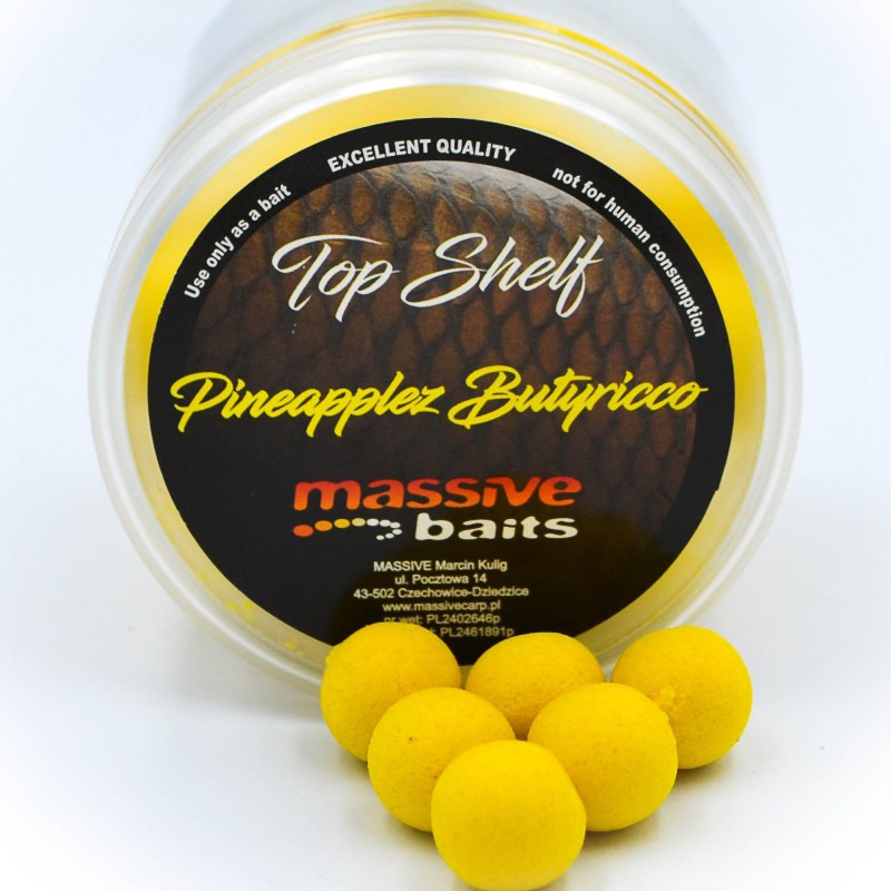 Kulki Massive Baits Costom Pop Up Pineapplez Butyricco 14mm