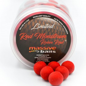 Kulki Massive Baits Pop-Ups Red Monstrum 14mm Robin Red 200ml